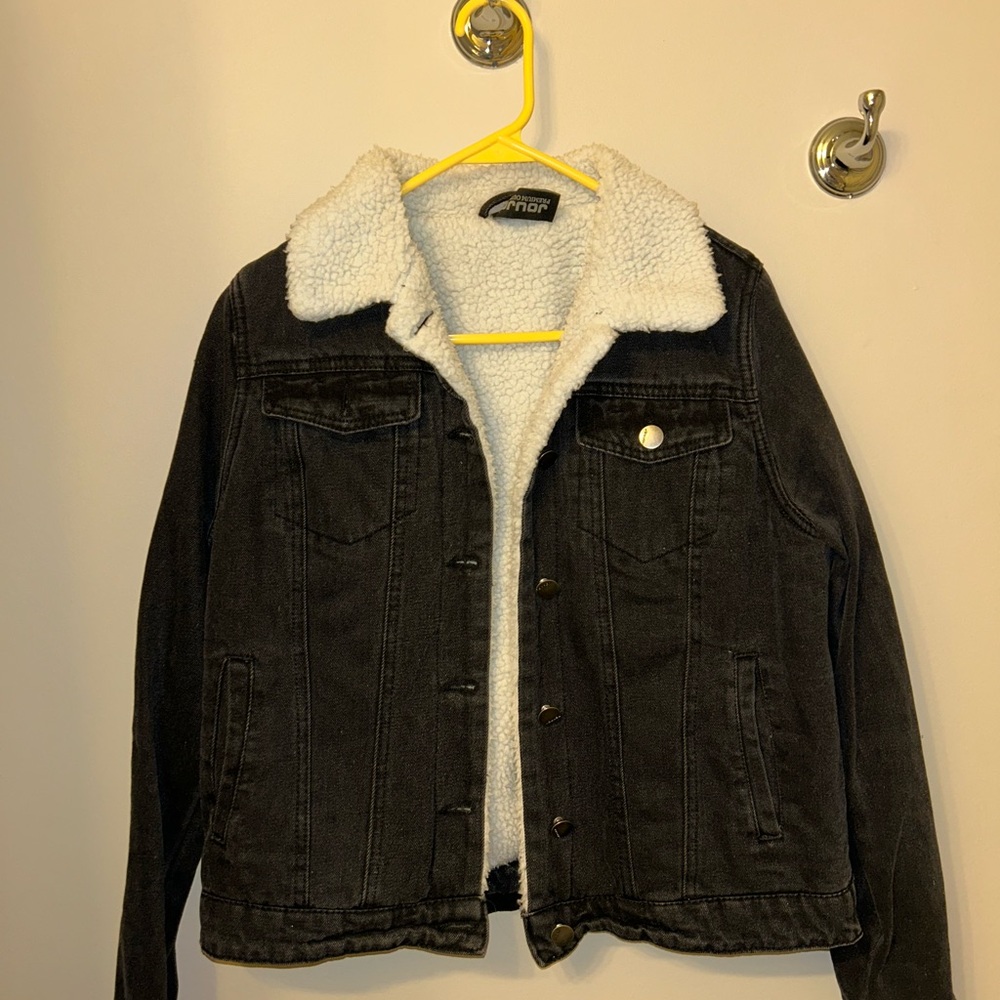 Jou Jou Black Jacket with Cream Lining